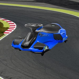 24V Kids Electirc Car, Electric Drifting Go-Kart Up to 7.5 Mph Variable Speed, Built-in Music,Colorful Tail LED Light,USB,Low-Power Alarm - 1 of 4