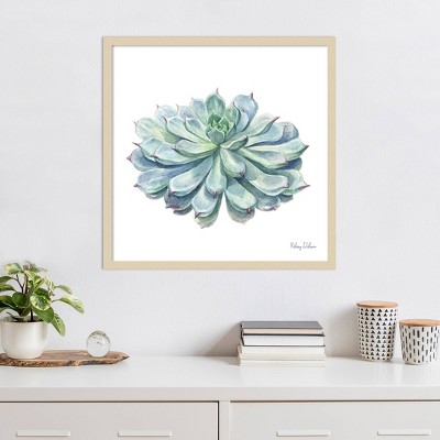 AusCanvas photographic 2024 digital art canvas - Abstract of broad succulent leaves. All products have FREE SHIPPING!