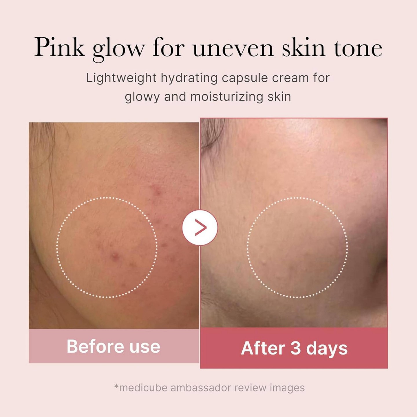 Крем с капсулами medicube Pdrn Pink Collagen Capsule, 1.94 oz, цвет: Розовый — фото 3