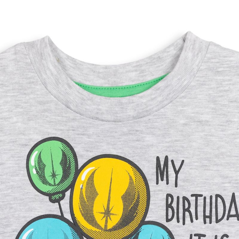 Star Wars Darth Vader Yoda Birthday T-Shirt Toddler to Big Kid, 4 of 9