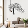 LuxenHome Black Metal Windy Tree Wall Decor - 4 of 4