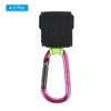 Unique Bargains Nylon Strap Aluminum Alloy Multi-purpose Organizer Hooks and Hangers 2 Pcs - 3 of 4