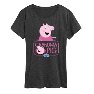 Women's - Peppa Pigs - Grandma Short Sleeve Graphic T-Shirt - 1 of 4