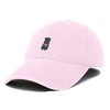 Dalix Hippo Embroidered Cotton Dad Hat Cute Animal Design Adjustable Baseball Cap for Everyday Wear Womens - 4 of 4