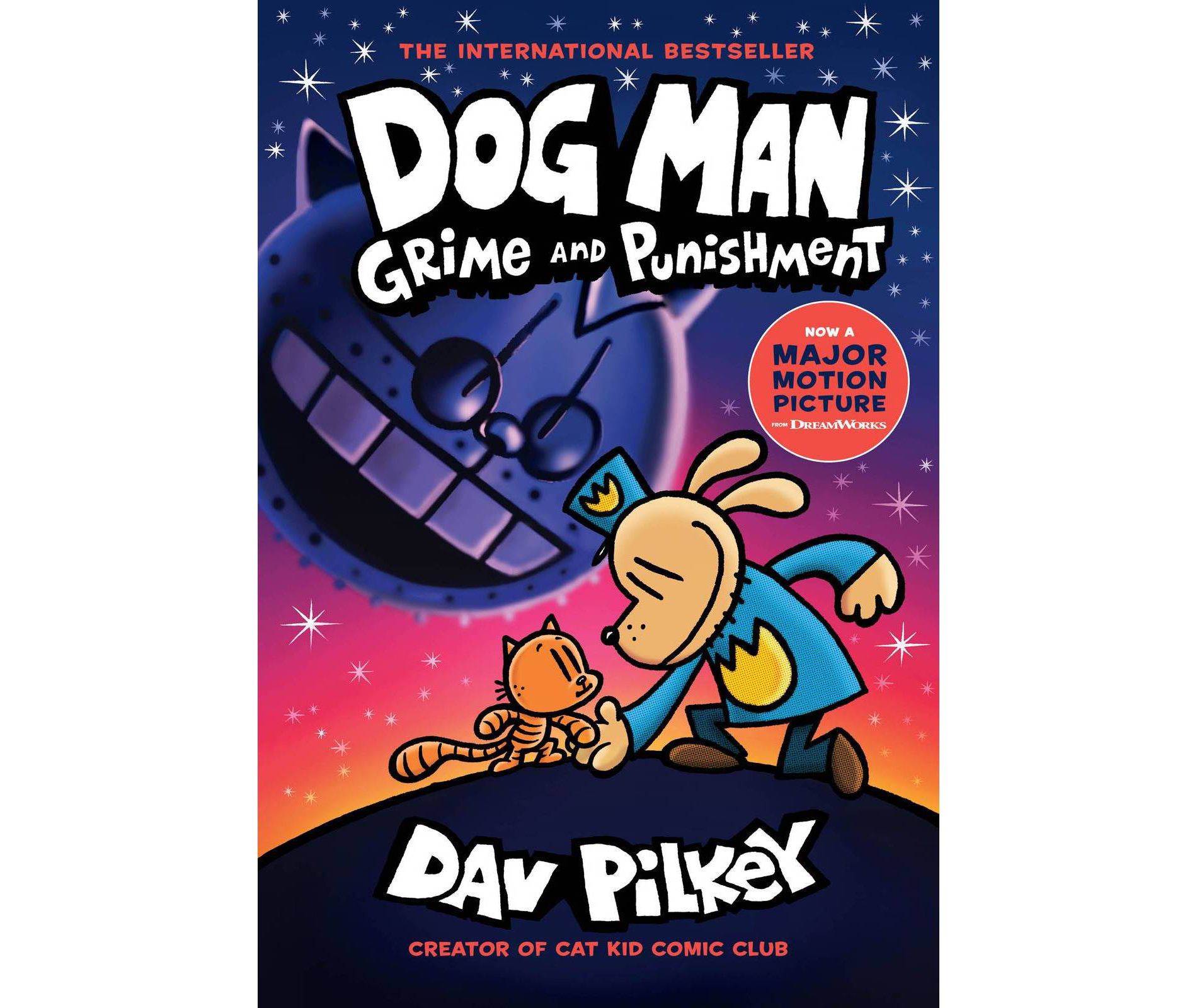 Dog Man: Grime & Punishment (Dog Man #9) - by Dav Pilkey (Foil Cover)