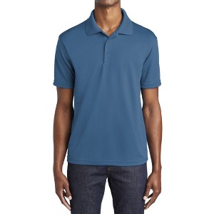 Mafoose Men's Short Sleeve PosiCharge Ultra-Fine Flat Back RacerMesh Polo Shirt - 1 of 4