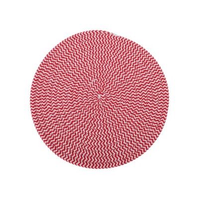 Unique Bargains Trivet Round Rope Woven Mat Cotton Non-woven Fabric 8.66"x8.66"x0.31"