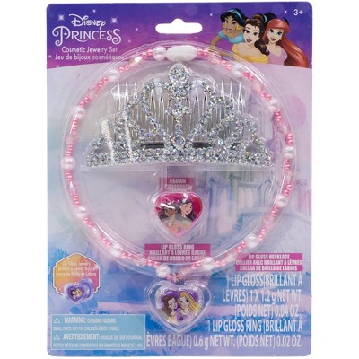 Disney Princess Cosmetic Jewelry Dress Up Set