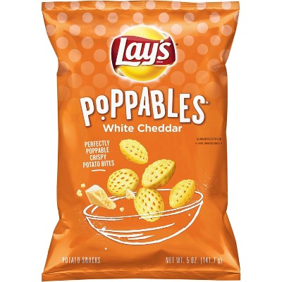 Lay's Poppables White Cheddar Potato Snacks - 5oz