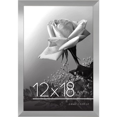 Americanflat 20x30, 12x18 Poster Frame with Polished Plexiglass - Horizontal and Vertical Formats with Included Hanging Hardware