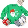 Simply Sage Market Women's Graphic Sweatshirt Ho Ho Ho Santa - 3 of 4