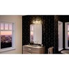Urban Ambiance Luxury Vintage Bath Light 9.875''H x 14.625''W,  Brushed Nickel Finish,  Hedland Collection, UHP4061 - 2 of 4