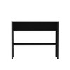 INFURNIC Desks 39" Wide Narrow Console Table with 2-Tier Shelf Easy to Assemble for Space Saving and Stylish Storage, Black, 11.8"*39.3"*31.5" - 3 of 4