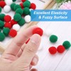 Unique Bargains Creative DIY Craft High Elastic Home Art Supplies Pom Poms 0.6" - 3 of 4