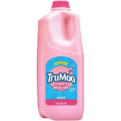 TruMoo Strawberry Whole Milk - 0.5gal