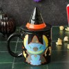 Silver Buffalo Disney Lilo & Stitch Halloween Witch 18oz Ceramic Mug with Sculpted Topper - 3 of 4