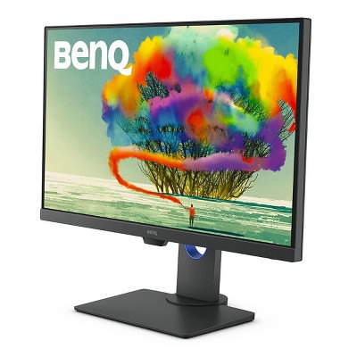 BenQ PD2700Q 27 Inch Designer Quad HD 2560 x 1440 2K Resolution 4ms 60Hz DisplayPort HDMI Mini-DisplayPort 100% Rec 709 100% sRGB Darkroom Mode Built-in Speakers LED Backlit IPS Monitor