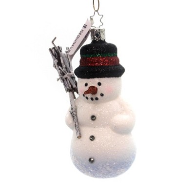 Inge Glas Winter's Arrival Snowman Holiday  -  Tree Ornaments