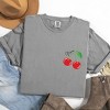 Simply Sage Market Mama Cherries  Garment Dyed Tee - 2 of 4