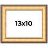 PosterPalooza | Photo Size Traditional Gold Picture Frame - UV Acrylic, Foam Board Backing, Hanging Hardware - 2 of 4