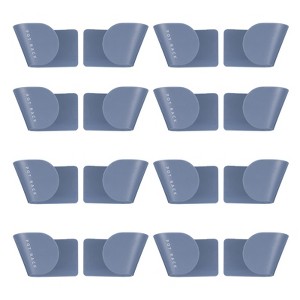 Unique Bargains Silicone Wall Mount Self Adhesive Easy to Install Pot Lid Holder - 1 of 4