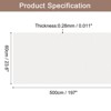Unique Bargains Wallpaper, Peel and Stick Wallpaper Contact Paper Solid Color Vinyl Self-Adhesive Wall Paper Decorative Khaki Grey 197"x23.6" - 2 of 4
