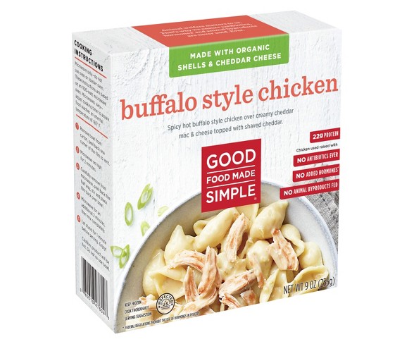 Good Food Made Simple Frozen Buffalo Style Chicken - 9oz