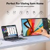 UPERFECT 21.5 Touchscreen Portable Monitor 120Hz 1080P 180° Adjustable Stand& VESA 1300:1 for Laptop - 2 of 4