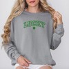 Simply Sage Market Women's  Garment Dyed Graphic Sweatshirt Embroidered Lucky Varsity Clover St. Patrick's Day - 2 of 3