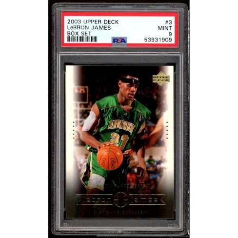 Upper deck best sale lebron james rookie