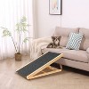 Racxily Dog Ramp for Bed, Pet Ramp for Small Dogs to Get on Couch Car, Non-Slip Rubber Surface, up to 80lb, Adjustable, Foldable, Car Ramps, Dog Ramp - 3 of 4