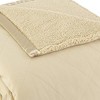 Shavel Micro Flannel High Quality Heating Technology Luxuriously Soft & Warm Solid Patterned High Pile Fleece Electric Blanket - 3 of 3