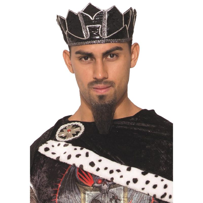 Forum Novelties Dark Royalty King Men's Crown, 1 of 2