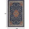 Monaco Collection Runner Rug, Boho Chic Medallion Distressed Design, Non-Shedding & Easy Care, Ideal for High Traffic Areas - 2 of 4