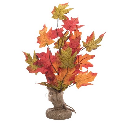 Transpac Fabric 11 in. Multicolor Harvest Fall in Love Tree