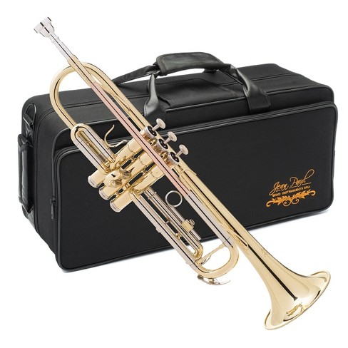 Jean Paul TR-430 Intermediate Bb Trumpet - Brass Lacquered with Rose Brass  Leadpipe