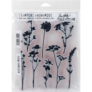 Tim Holtz Cling Stamps 7"X8.5" - 1 of 3