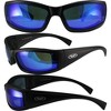 Global Vision Eyewear Stray Cat Safety Motorcycle Glasses with Blue Lenses - 4 of 4