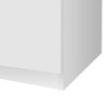 Large Spaces Shoe Cabinet High Glossy White Color with Led Light have moveable Shelves - 3 of 4