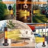 Acekool Portable Infrared Heater - 3 Heat Settings, Remote & Timer, IP34 Weather Resistance for Patio Deck Backyard - 4 of 4