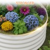 COZONY Galvanized Raised Garden Bed, Tall Metal Planter Box for Vegetables, Flowers and Herbs - 4 of 4