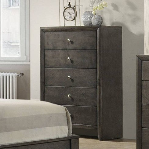 Acme Louis Philippe Chest (Dark Gray)