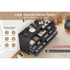 Bedroom Chest of Drawers, 12 Drawers, Wooden Chest of Drawers with Electrical Outlets, 61 Inch - 4 of 4