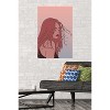 Trends International Hand Drawn Woman With Blowing Hair Unframed Wall Poster Prints - 2 of 4