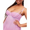 Adore Me Women's Aubrey Babydoll Lingerie - 2 of 4