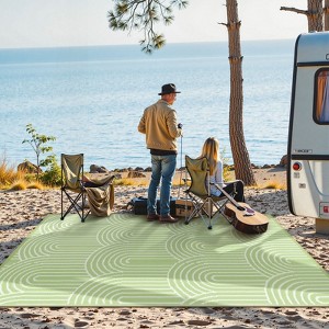 Lahome Outdoor Plastic Straw Rug-Waterproof Reversible Mat for Patio, Backyard, Camping, RV Awning - 1 of 4