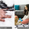 Shag Washable Area Rug, 7mm Modern Fluffy Plush Rug, Extra Soft Carpet, Non Slip, Non Shedding Rugs for Bedroom, Living Room, Nursery, Home Decor - 4 of 4