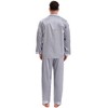 INSPIRE CHIC Men's 2 Pieces Button Down Printing Sleepshirt Casual Pattern Pajamas Set - 3 of 4