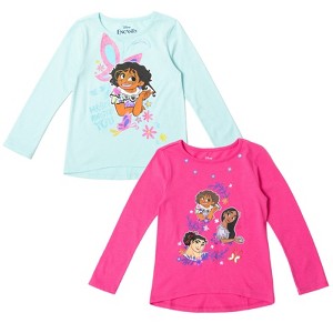 Disney Encanto Isabela Luisa Mirabel Girls 2 Pack T-Shirts Toddler - 1 of 4