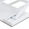 X-Elite Premier Corner Standing Desk Converter with Pneumatic Height Adjustment  White  Stand Steady - 2 of 4